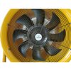 Iliving Yellow 24 in. Utility Blower Exhaust Warehouse Ventilator Floor Fan, 2000-Watt, 1720RPM ILG8VF24